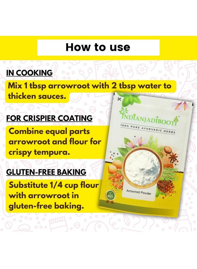 IndianJadiBooti Ararot Powder - Arrow Root Powder, 900 Grams Pack - Image 5