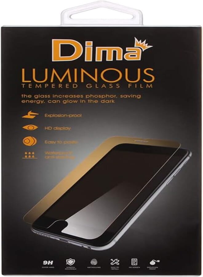 Dima Luminous Tempered Glass Screen Protector for Huawei Mate 10 Lite, Clear