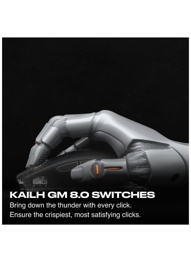 Fnatic - Fnatic MS0003-001Bolt Black Wireless Gaming Mouse - Image 1