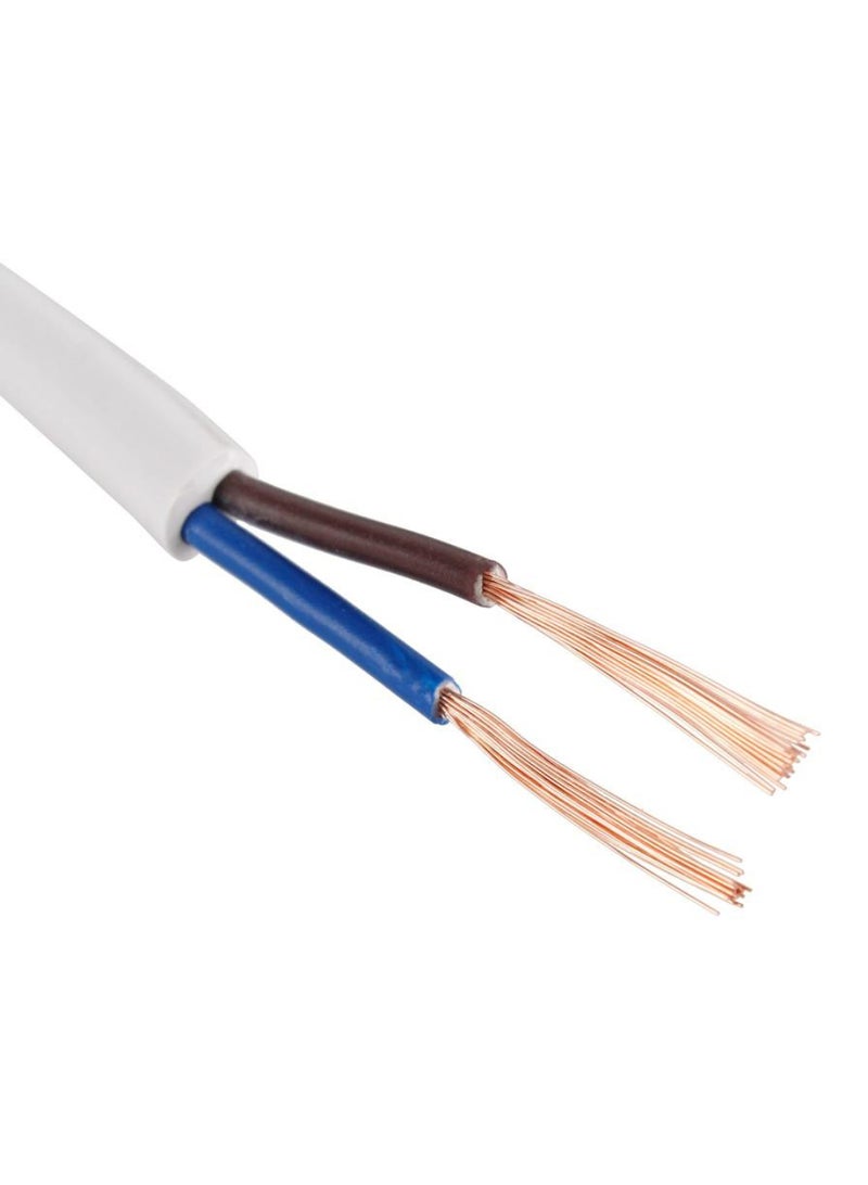 OSHTRACO لفافة كابل نحاسي مرن 2-نواة من أوشتراكو 1 مم × 1 م تُباع بالمتر