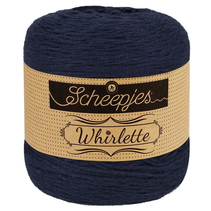 Scheepjes Whirlette 100g 868 Bilberry Blue Knitting and Crochet Yarn
