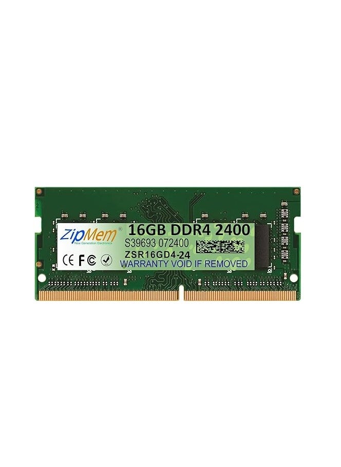 Generic 16GB DDR4 2400MHz Laptop/Notebook RAM (Memory) CL-17 |1Rx8 Single Rank| SO-DIMM | PC4-19200,|Computer RAM Memory Module Upgrade  - Image 1