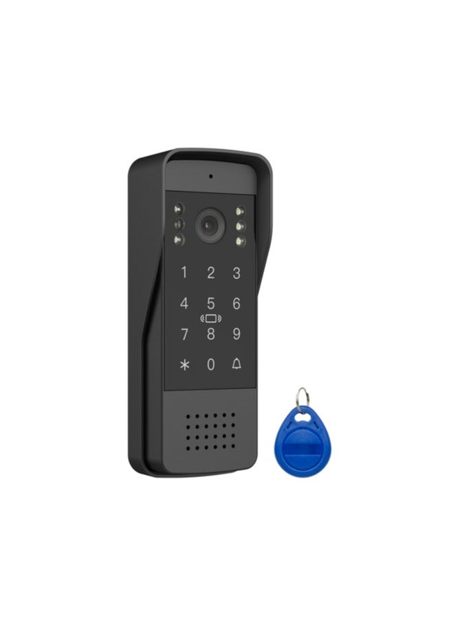 اريب محطة انتركم خارجية ذكية من AREB – مزودة بكاميرا عالية الدقة، تدعم الوصول اللاسلكي، وتوفّر تحكمًا آمنًا في فتح الأبواب، لتعزيز أمان المنزل أو المكتب. - Image 1