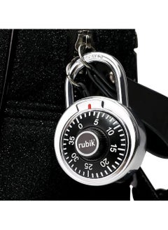 Rubik 3-Dials Combination Padlock, Alloy Steel Security Lock for Door, Cabinets, Toolbox (1 Pack)  - Image 2