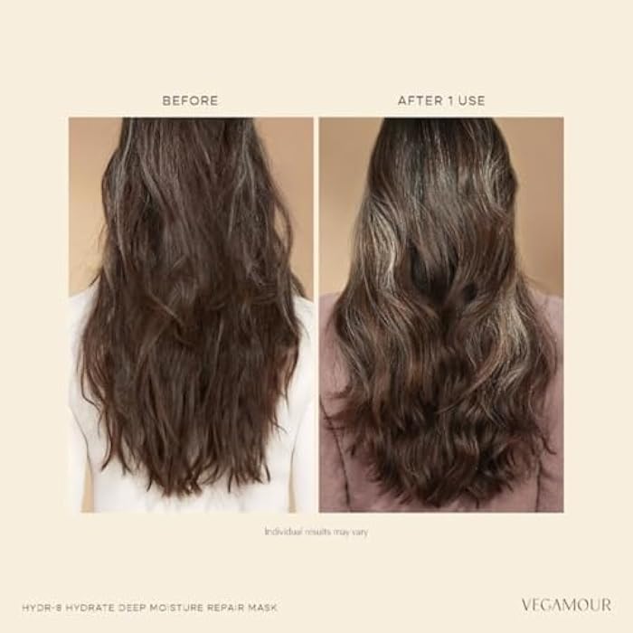 VEGAMOUR Hydr8 Deep Moisture Repair Mask .75oz / 22ml - Image 5