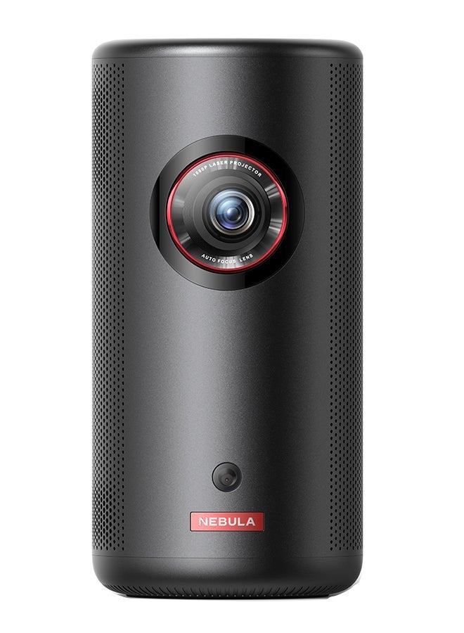 Nebula نيبولا أنكر نيبولا كابسول 3 ليزر 1080p، ذكي، واي فاي، بروجيكتور ميني، أسود، بروجيكتور محمول، دولبي ديجيتال، بروجيكتور ليزر، تركيز تلقائي، صورة 120 بوصة، بطارية مدمجة، 2.5 ساعة من وقت التشغيل (حزمة) - Image 2