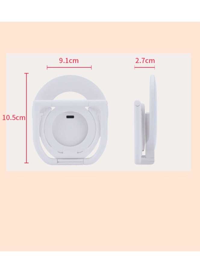 general LED Selfie Vlog Rings Light With Kickstand For iPhone 17 16 15 14 3 Modes Brightness Filling Adjustableb - Image 3
