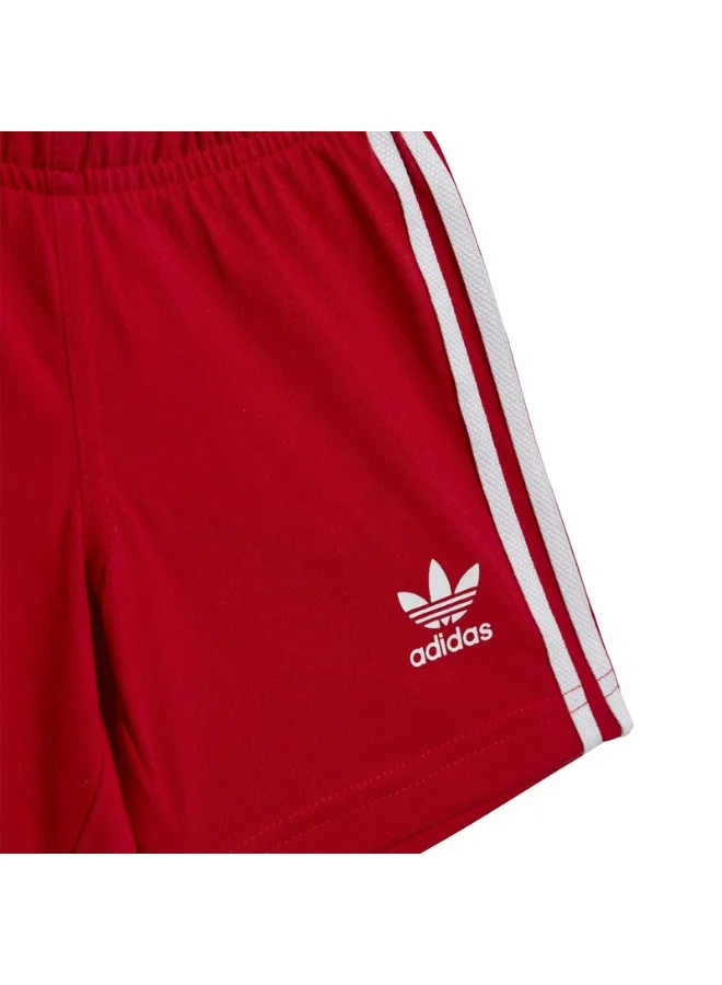adidas SHORT TEE SET Red Originals Kids OTHER APPAREL