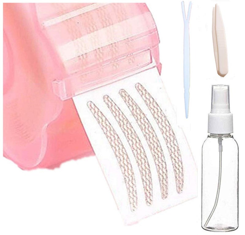 shenghang Eyelid Tape Invisible Eye Stickers Portable Breathable Natural Invisible Single Sided Double Eyelid Tape SelfAdhesive Eyelid Stickers Instant Eye Lift Strips With Y Fork B
