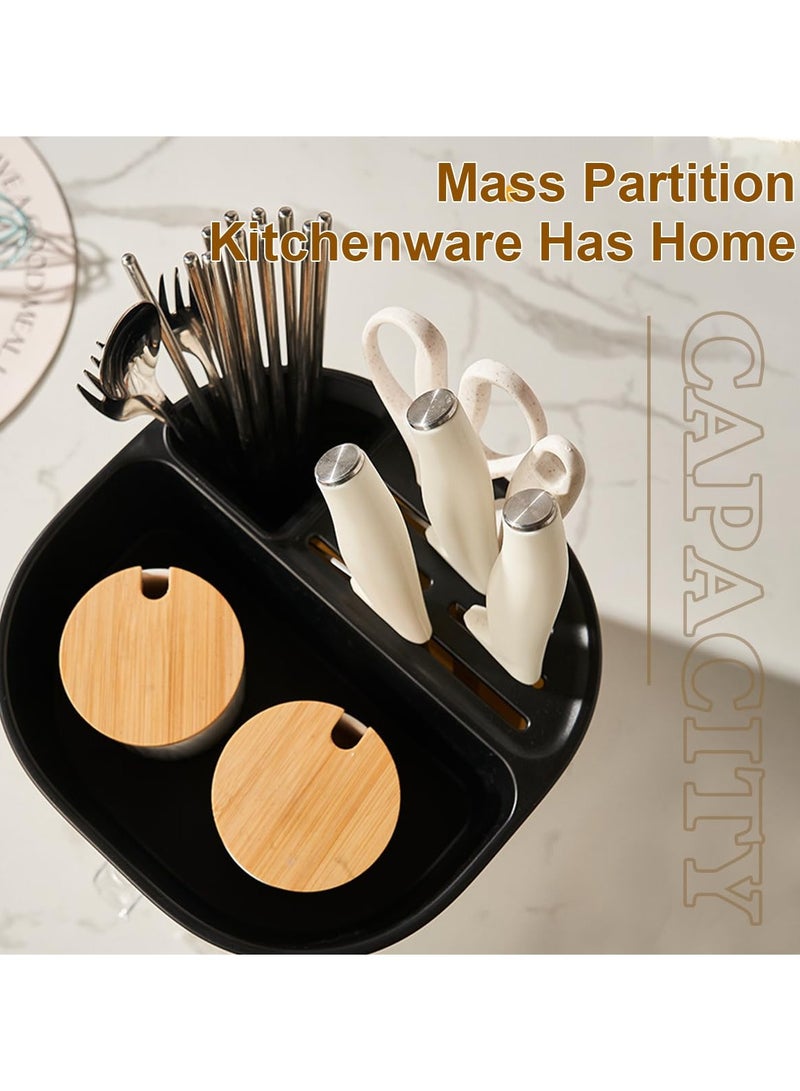 KASTWAVE Kitchen organizers and storage Seasoning Box Knife Rack Chopstick Cage Container Spice Box multifunctional Drawer Spice Box for Kitchen Storage - Image 5