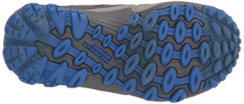 Merrell Chameleon 7 Access MID WTRPF Hiking Boot, Grey/Blue, 1 US Unisex Little Kid - Image 4