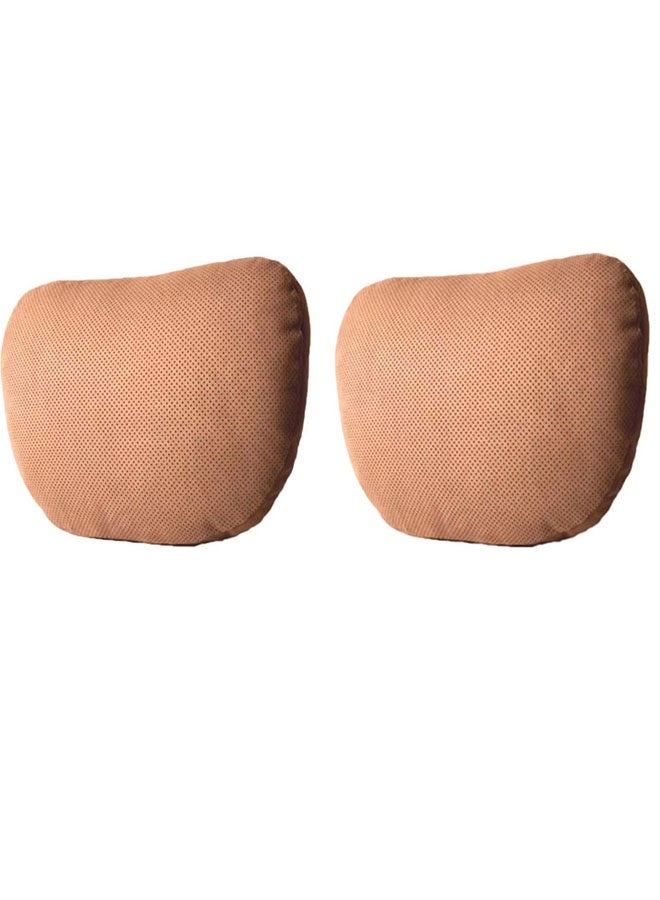 Bukela Softness Car Headrest Pillow,Car Neck Pillow for Neck Pain Relief When Driving,Fine Anti-fur Punch Design for Breathability and Comfort(2pcs/group) - Image 1