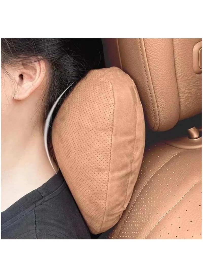 Bukela Softness Car Headrest Pillow,Car Neck Pillow for Neck Pain Relief When Driving,Fine Anti-fur Punch Design for Breathability and Comfort(2pcs/group) - Image 3