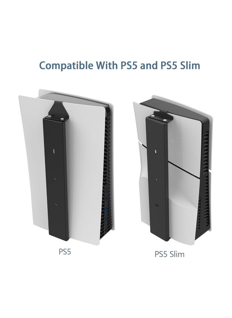 Generic - Steel Mount Wall Holder Bracket For Ps5 Fat, Digital And Disc ,Easy To Install - Image 1