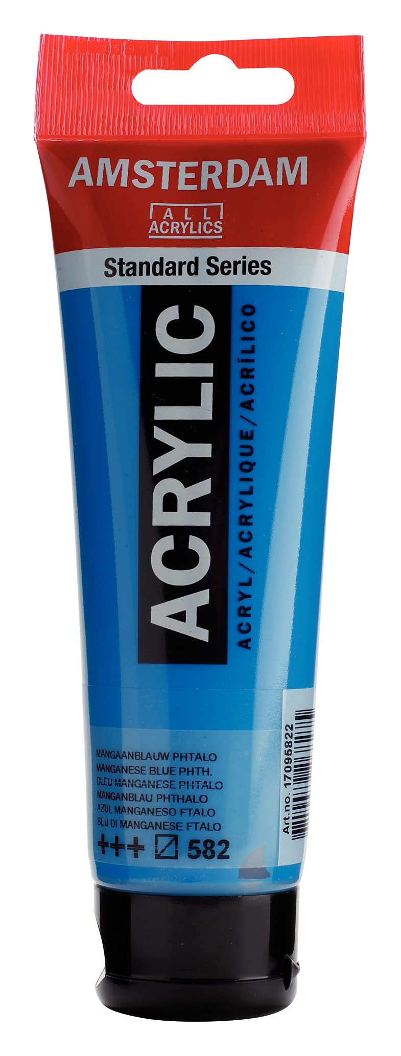 Amsterdam Standard Series Acrylic Tube 120 ml Manganese blue phthalo 582 (17095822) - Image 2