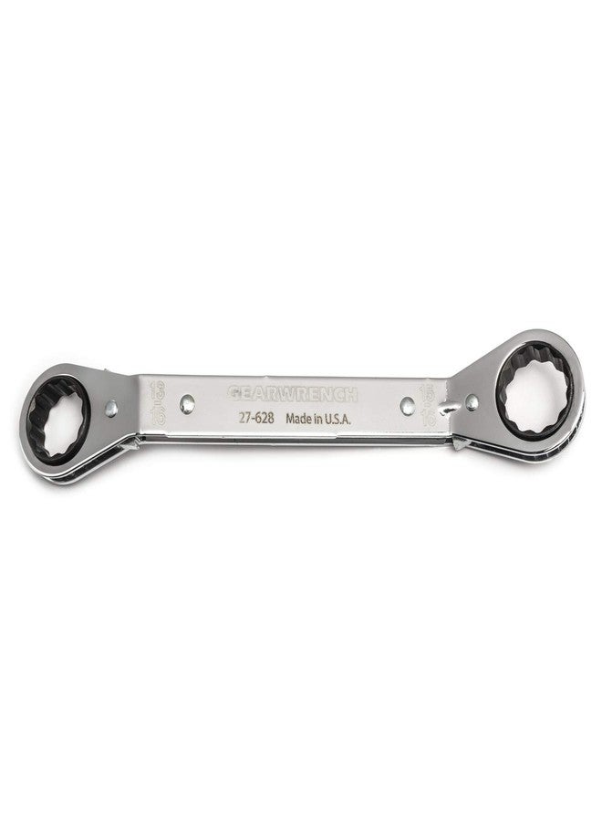GEARWRENCH Offset Laminated Ratcheting Box Wrench 25°, 13/16" x 15/16", 12 Point - 27-628G - Image 2