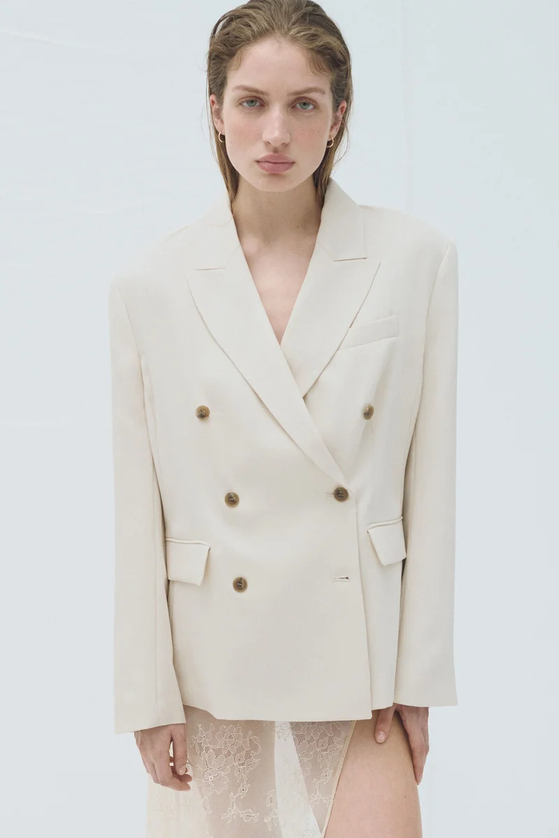 H&M Double-breasted blazer