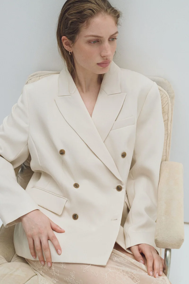 H&M Double-breasted blazer