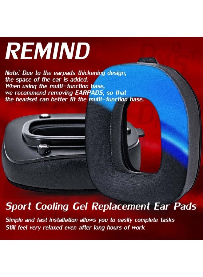 KISSUN A50 GEN 3 MOD KIT Cooling Gel Ear Pads for Astro A50 GEN 3 Headset I with Headband by - NOT FIT GEN 4 - Image 2