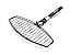 GrillPro 21015 Detachable Handle Fish Basket, Chrome - Image 2