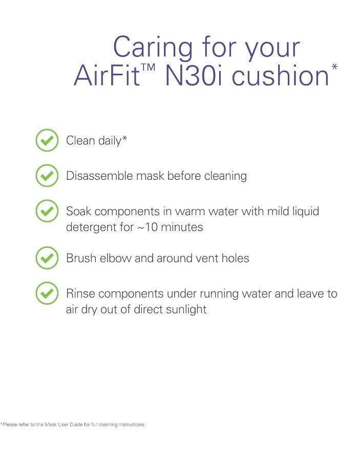 Cushion Replacement Compatible N30I (Small-Wide)