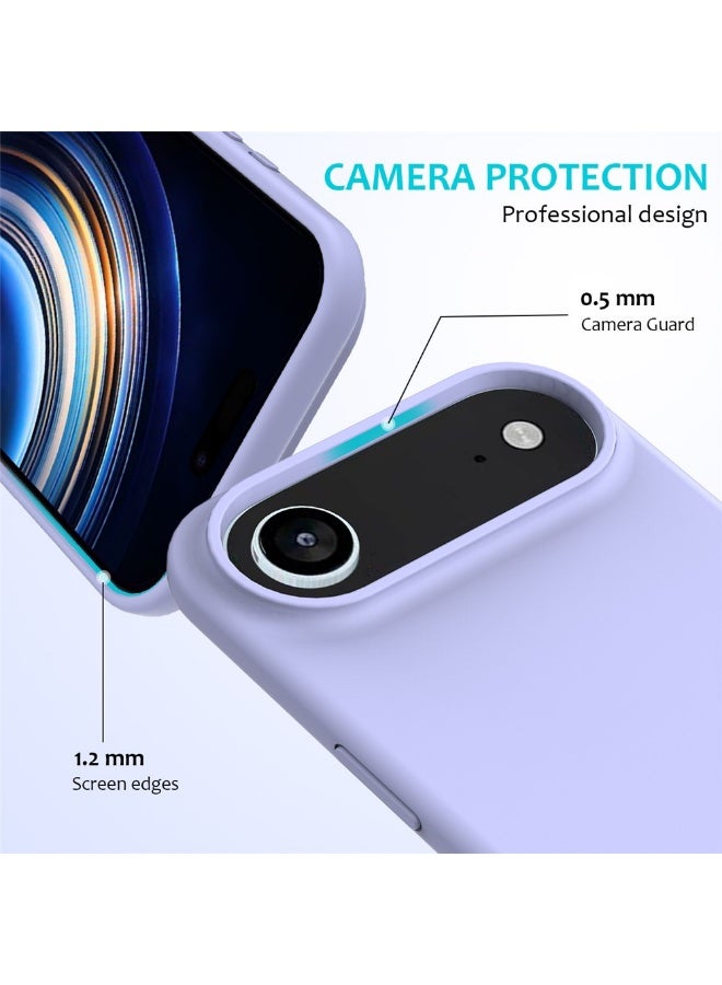 ACLIX iPhone 17 Air Cover Jelly Silicone Slim Cover for iPhone 17 Air with Inside Microfiber Lining Shockproof Protective Phone Case for iPhone 17 Air 6.6 inch - Image 2