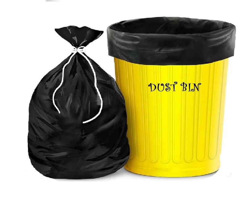 ZEGEL Garbage Bags Biodegradable Garbage bag Non chlorinated garbage bags Dustbin Bag Trash Bag Waste Bag Garbage Bag Durable Size 76 cm x 9421 cm - Image 2