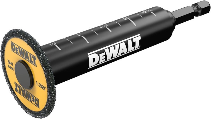 DEWALT DEWALT Impact Connect Pipe Cutter PVC Cutter Diamond Grit Cutting Wheel DWAIPCIR  - Image 1