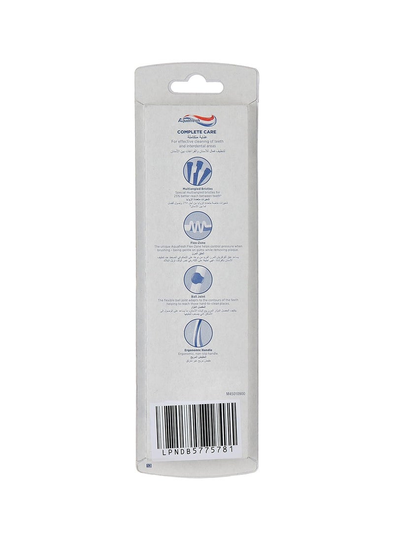 Aquafresh - Complete Care Toothbrush Soft Assorted Pack Of 2 - Image 1