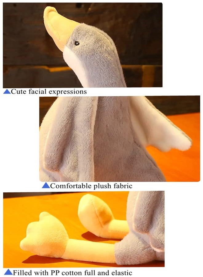 NatureMan 19.7" Swan Stuffed Animal, Cute Soft Goose Toy Plushie Pillow Doll ThrowHugging Cushion Birthday Gifts - Perfect Companion for Kids, Babies, Toddlers - Image 4
