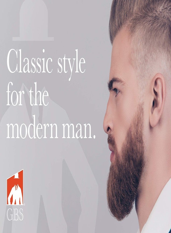 G.B.S Men's Shaving Brush 100% Synthetic Hair Beard Brush Wooden Handle Shaving Brush, Synthetic Bristles - Compliments Any Shaving Razor Fort Wet Shaving Pair with Shaving Soap Mug. - Image 5