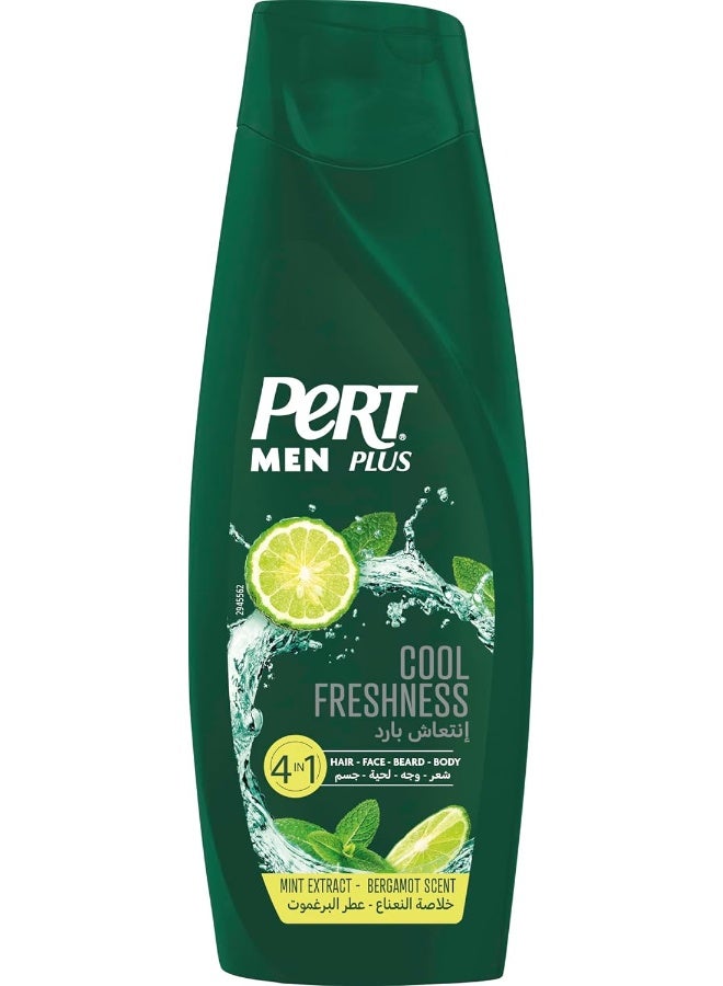 PERT Pert Plus Men Cool Freshness 4-in-1 Shampoo - Image 1