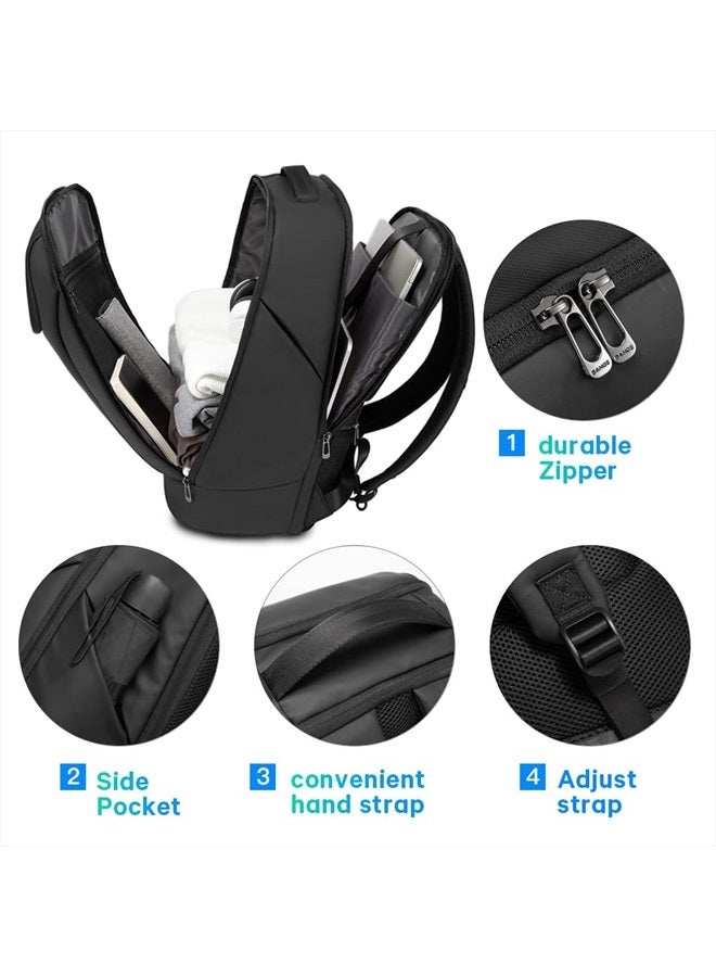 BANGE Business Smart Backpack Waterproof fit 15.6 Inch Laptop Backpack,Fight Approved Durable Backpack suitable as overnight,daily and travel backpack  - Image 3