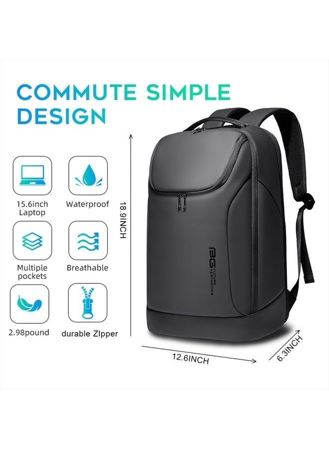 BANGE Business Smart Backpack Waterproof fit 15.6 Inch Laptop Backpack,Fight Approved Durable Backpack suitable as overnight,daily and travel backpack  - Image 4
