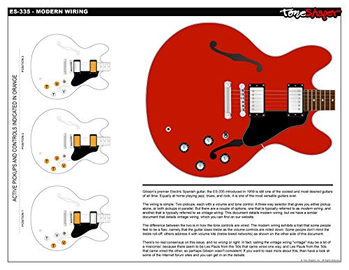 ToneShaper Guitar Wiring Kit, for ES-335 - Image 2
