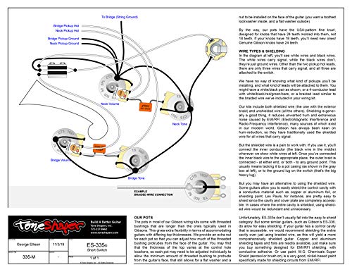 ToneShaper Guitar Wiring Kit, for ES-335 - Image 3