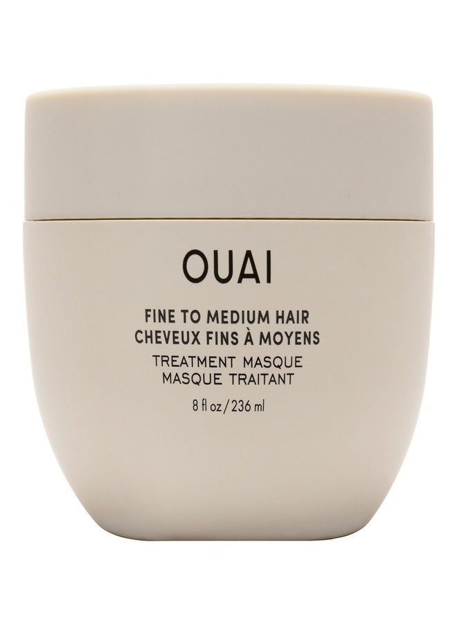 Ouai - OUAI Fine to Medium Hair Treatment Masque 236ml - Nourishing Hair Mask for Softness & Shine - Image 1