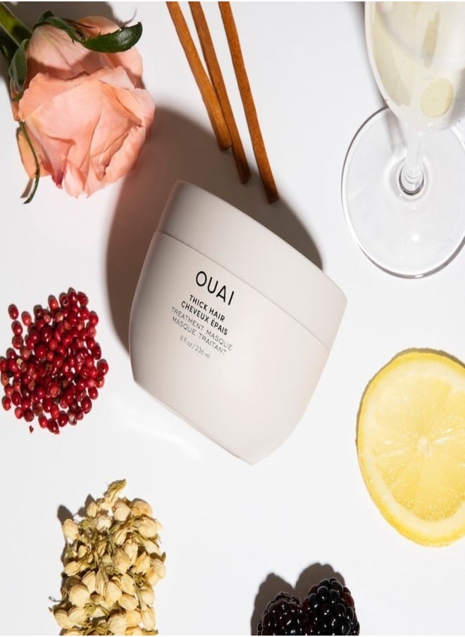 Ouai - OUAI Fine to Medium Hair Treatment Masque 236ml - Nourishing Hair Mask for Softness & Shine - Image 1
