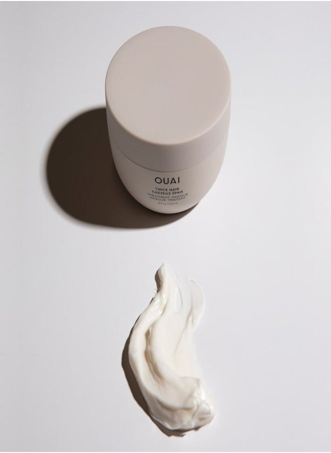 Ouai - OUAI Fine to Medium Hair Treatment Masque 236ml - Nourishing Hair Mask for Softness & Shine - Image 1