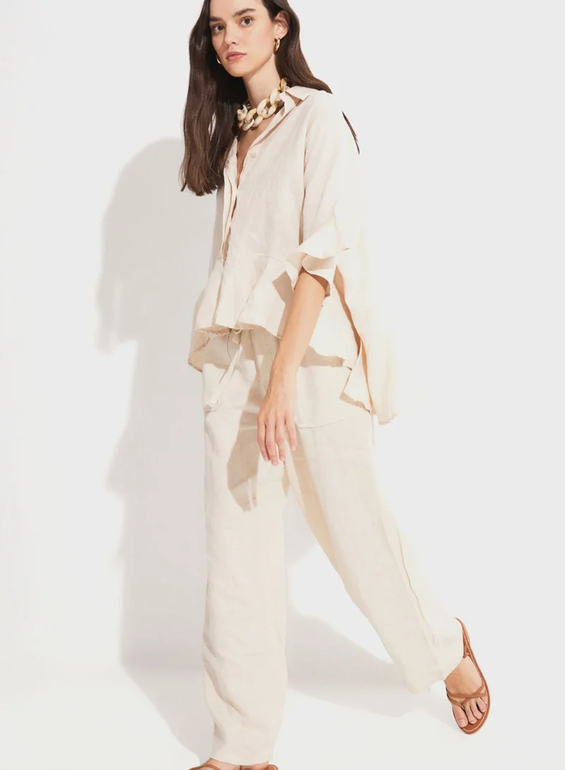 جون High Waist Pants