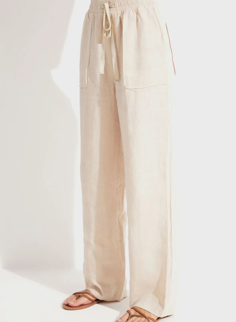 جون High Waist Pants