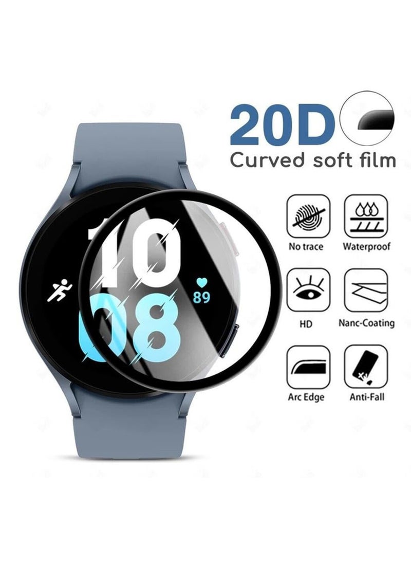 Waldic Nano Explosion Proof Screen Protector For Samsung Galaxy Watch6 40mm - Black  - Image 2