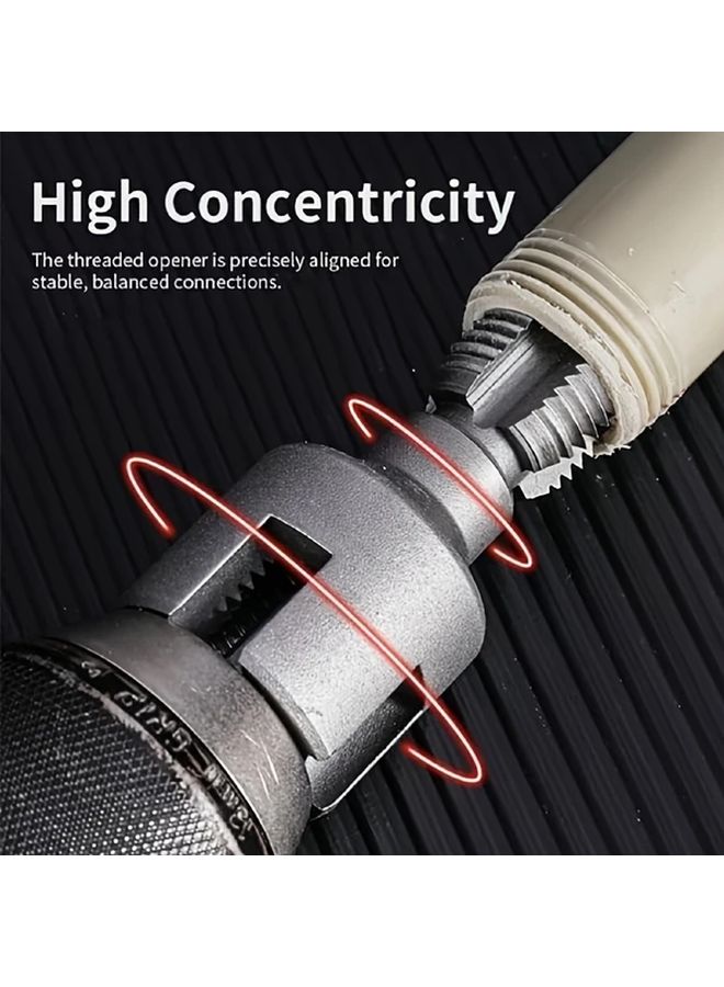 2pcs Pipe Thread Cutting Tool 1 2 And 3 4 Inch For Electric Drill Home Decoration - Image 5