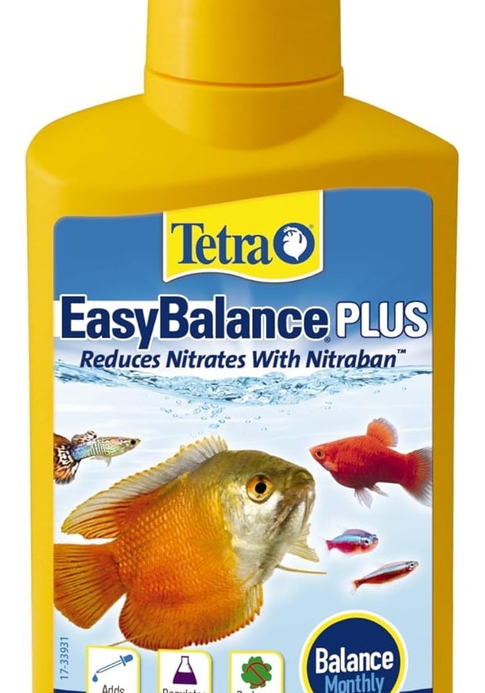 Tetra EasyBalance Plus 8.45 Ounces - Freshwater Aquarium Water Conditioner for Healthy Fish - Image 1