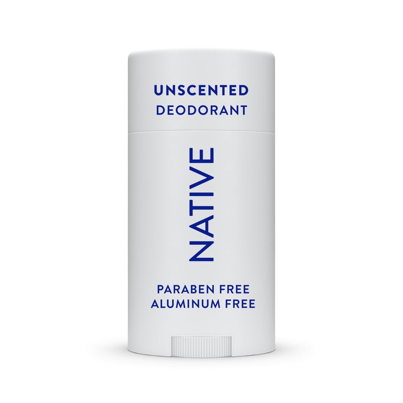 Native Deodorant,Unscented, Aluminum Free, Paraben Free, 2.65 OZ (75 g), Coconut Oil and Shea Butter - Image 1