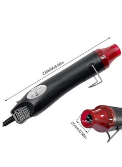 Generic Heat Gun Mini Hot Air Gun for DIY Crafts Portable Heat Air Gun Tool for Embossing Shrink Wrapping Drying Paint  - Image 2