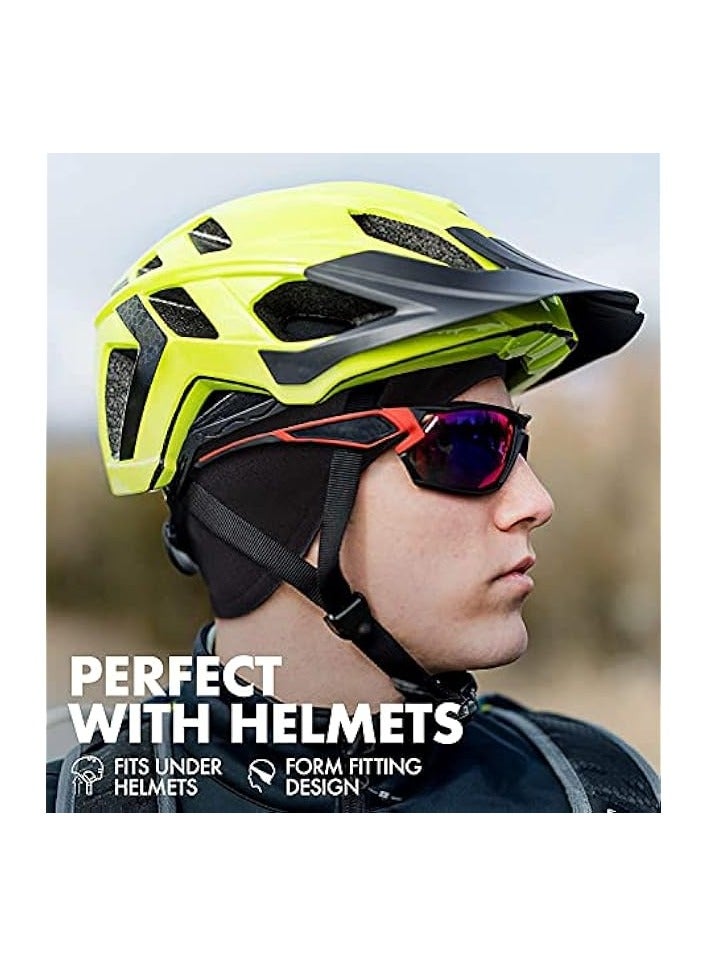 بروماس غطاء للأذنين، أغطية للرأس ماصة للعرق، مناسبة للرجال والنساء، دافئة ومريحة، مناسبة للجري وركوب الدراجات - Image 5