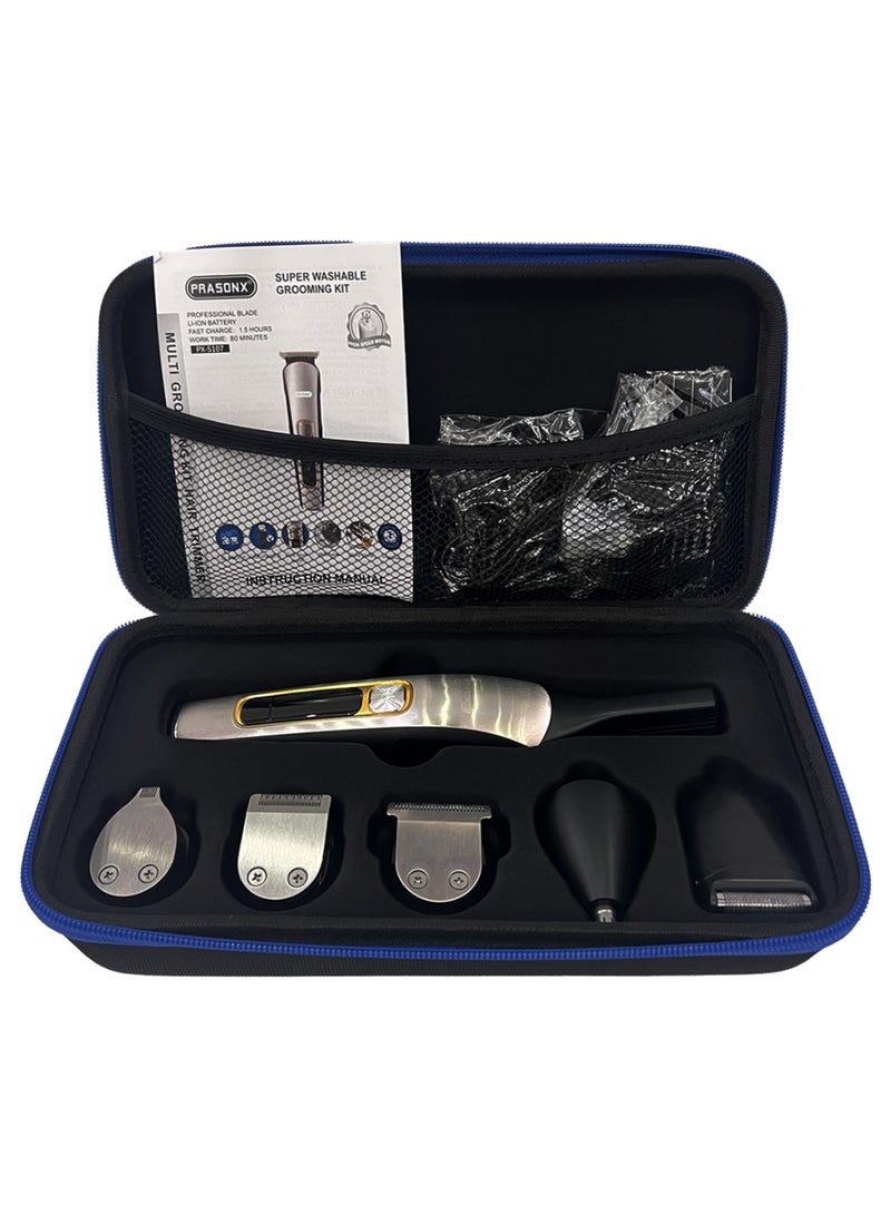 PRASONX Rechargeable Men's Grooming and Shaving Kit - Image 2