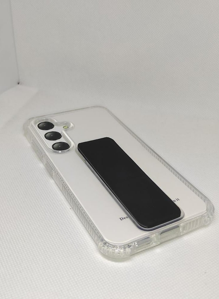 general Transparent Mobile Case with Hand Handle for Phone A56 - Image 3