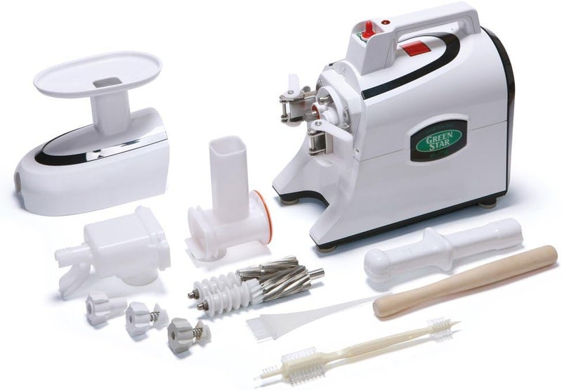 Tribest Tribest Green Star Elite GSE5000220V Jumbo Twin Gear Juice Extractor 220V NOT FOR USA USEWhite  - Image 3